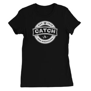 CATCH Pro-Wrestling Logo WHITE Women's Short Sleeve T-Shirt