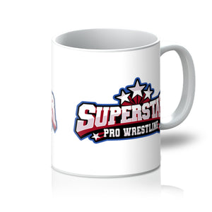 Superstar Pro Wrestling Logo Mug