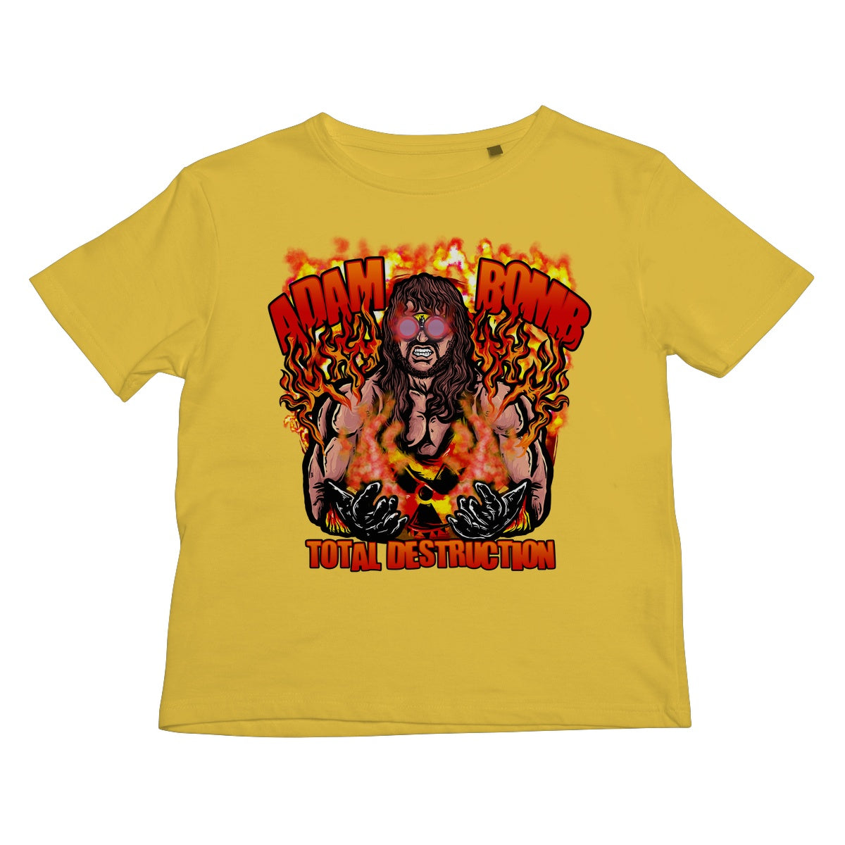 Adam Bomb Flame Bomb Kids T-Shirt
