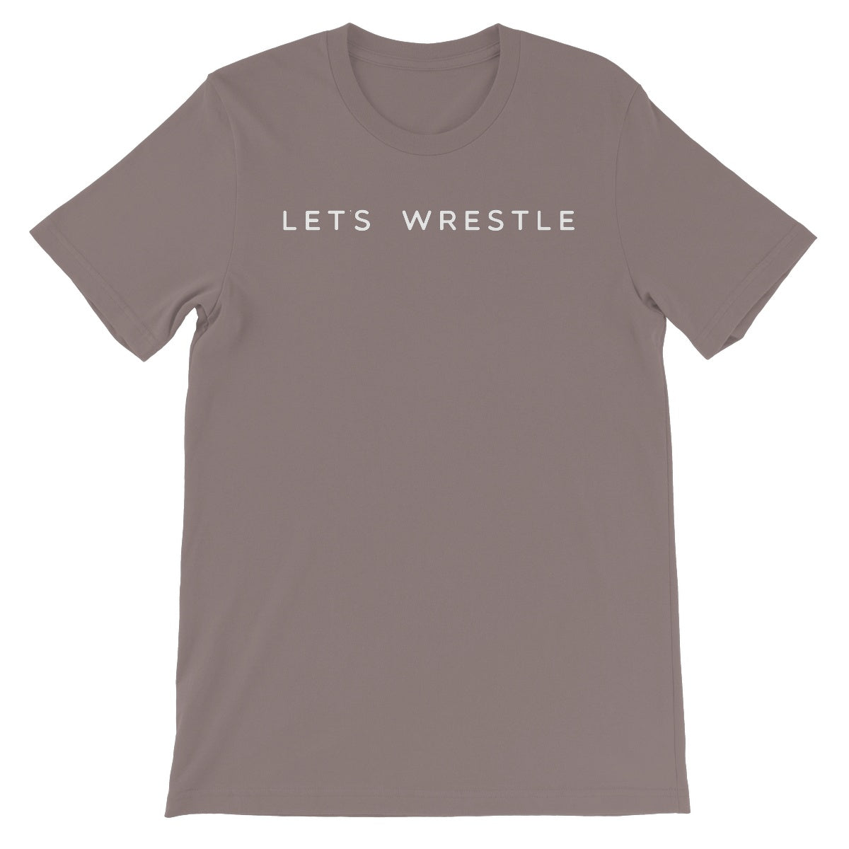 Let's Wrestle Logo Unisex Short Sleeve T-Shirt
