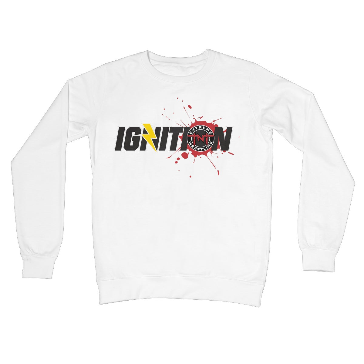 TNT Extreme Wrestling IGNITION Crew Neck Sweatshirt
