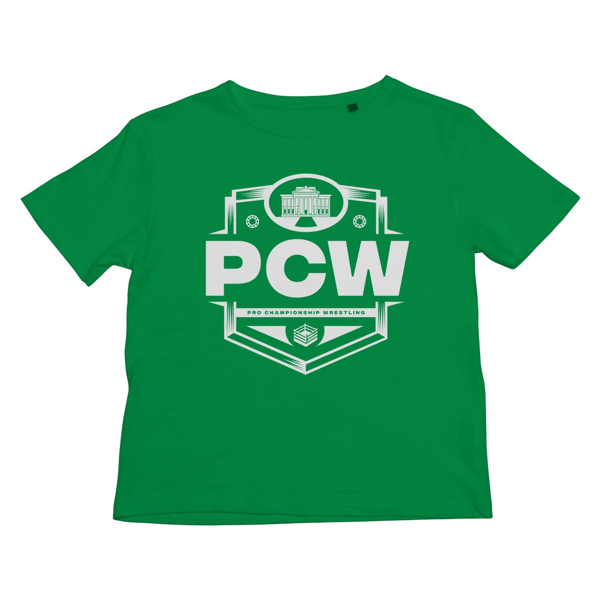 PCW UK Logo White Kids T-Shirt