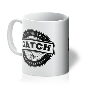 CATCH Pro-Wrestling Logo WHITE Mug