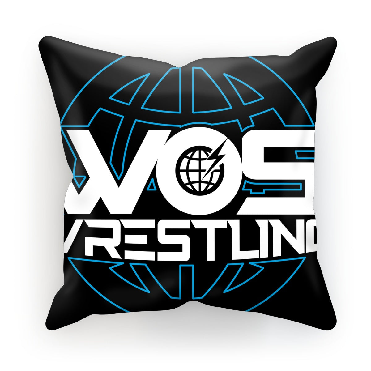 WOS Wrestling Logo Cushion