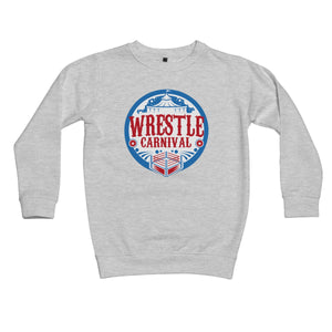 Wrestle Carnival Logo Kids Sweatshirt