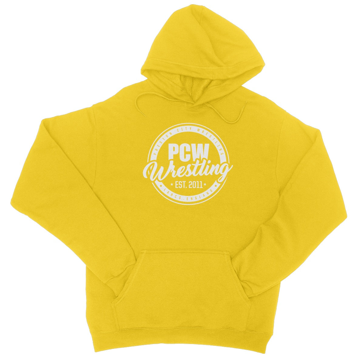 PCW UK White Roundel Logo College Hoodie