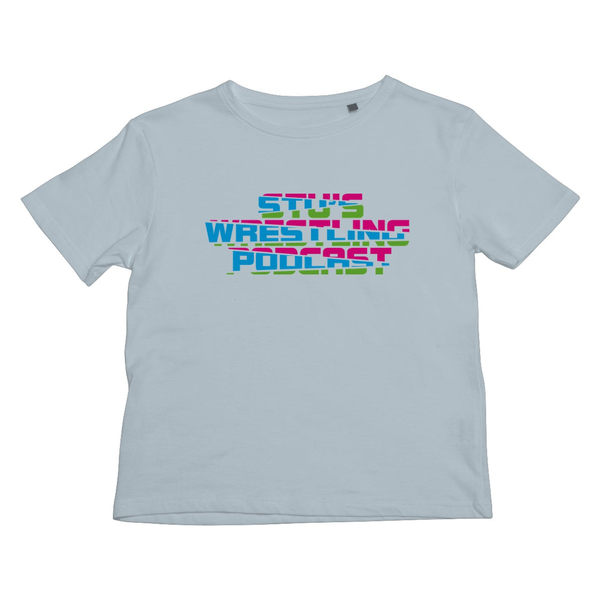 Stu's Wrestling Podcast Logo Kids T-Shirt
