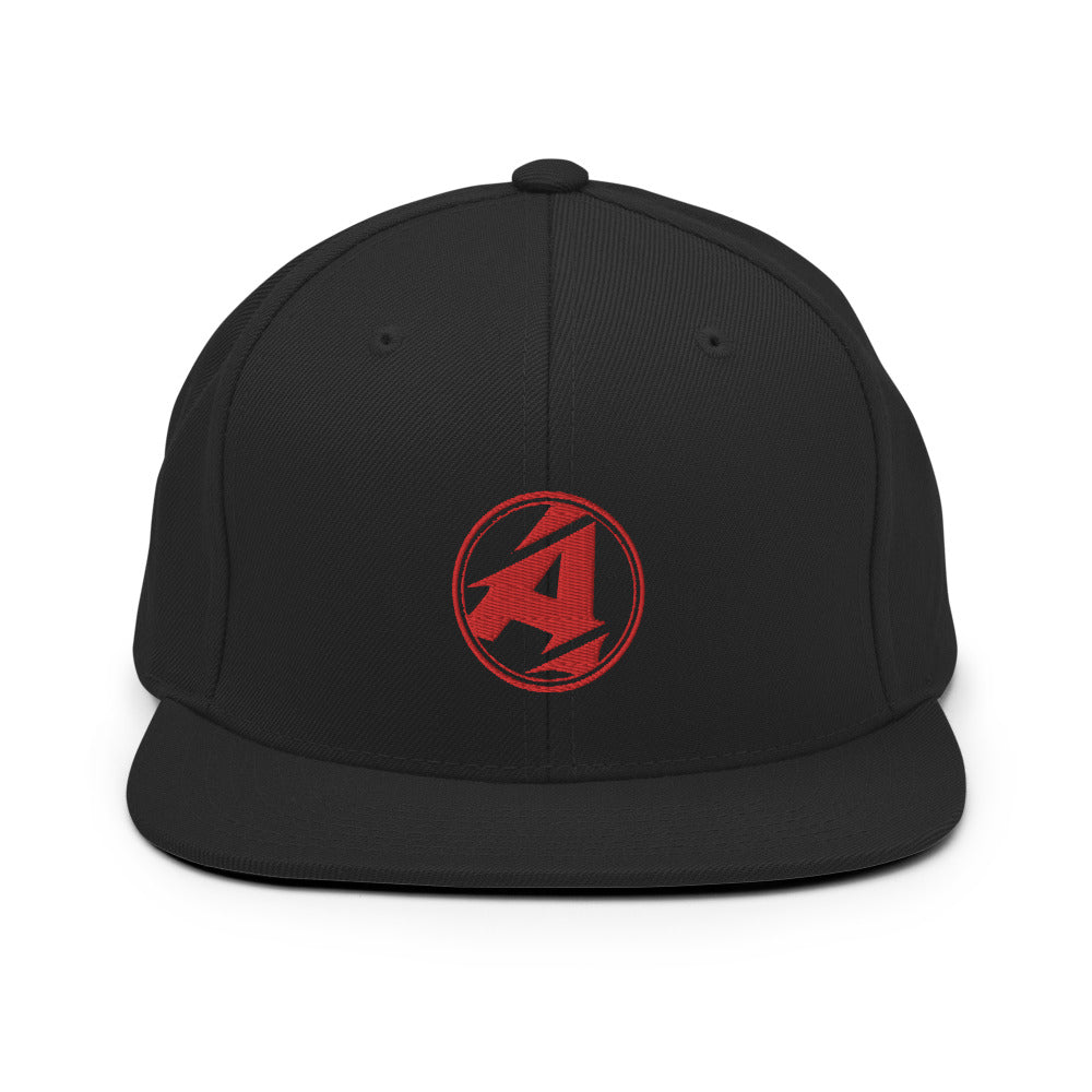 Doug Williams Red Emblem Logo Snapback Hat