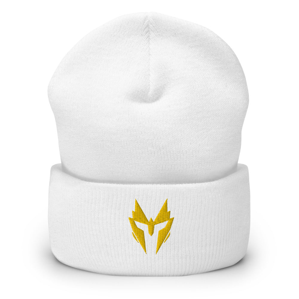 Warrior Wrestling Mask Cuffed Beanie