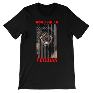 Adam Bomb Veteran Unisex Short Sleeve T-Shirt