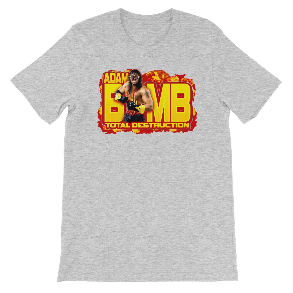 Adam Bomb Total Destruction Unisex Short Sleeve T-Shirt