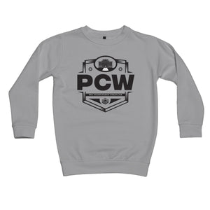 PCW UK Logo Black Kids Sweatshirt