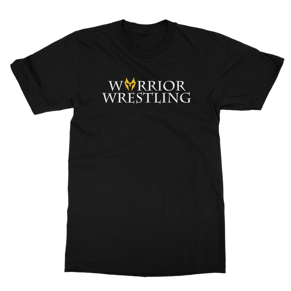Warrior Wrestling Stacked Logo Softstyle T-Shirt