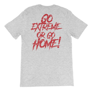TNT Extreme Wrestling GO EXTREME Unisex Short Sleeve T-Shirt