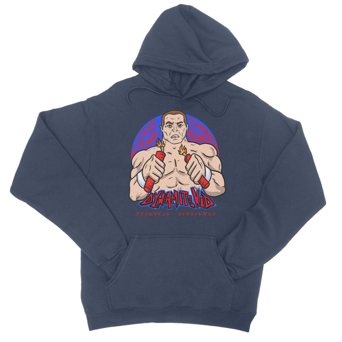 Dynamite Kid "Light The Damn Fuse" College Hoodie