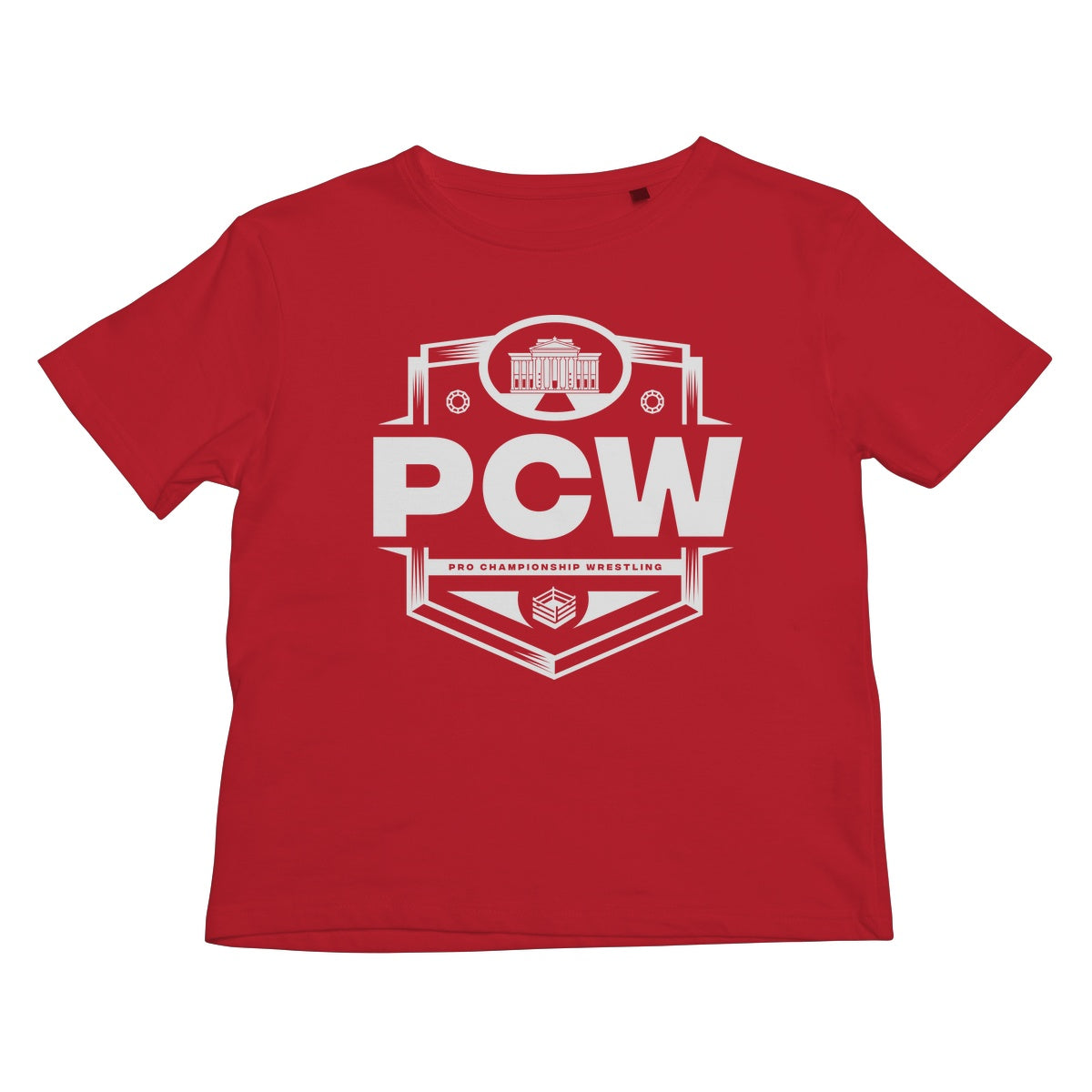 PCW UK Logo White Kids T-Shirt