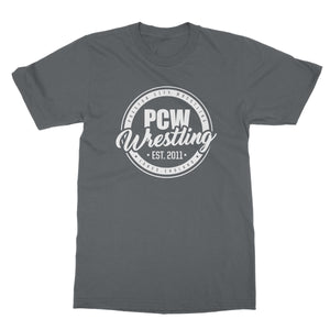 PCW UK White Roundel Logo Softstyle T-Shirt