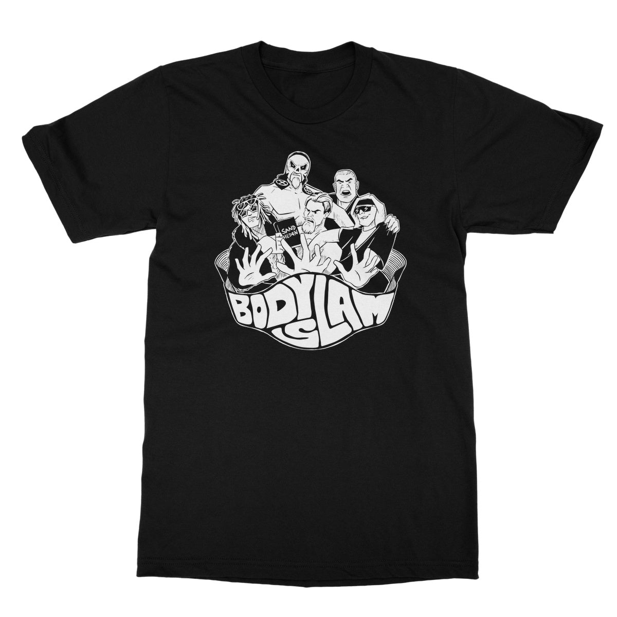 BodySlam! Pro-Wrestling Cartoon Softstyle T-Shirt