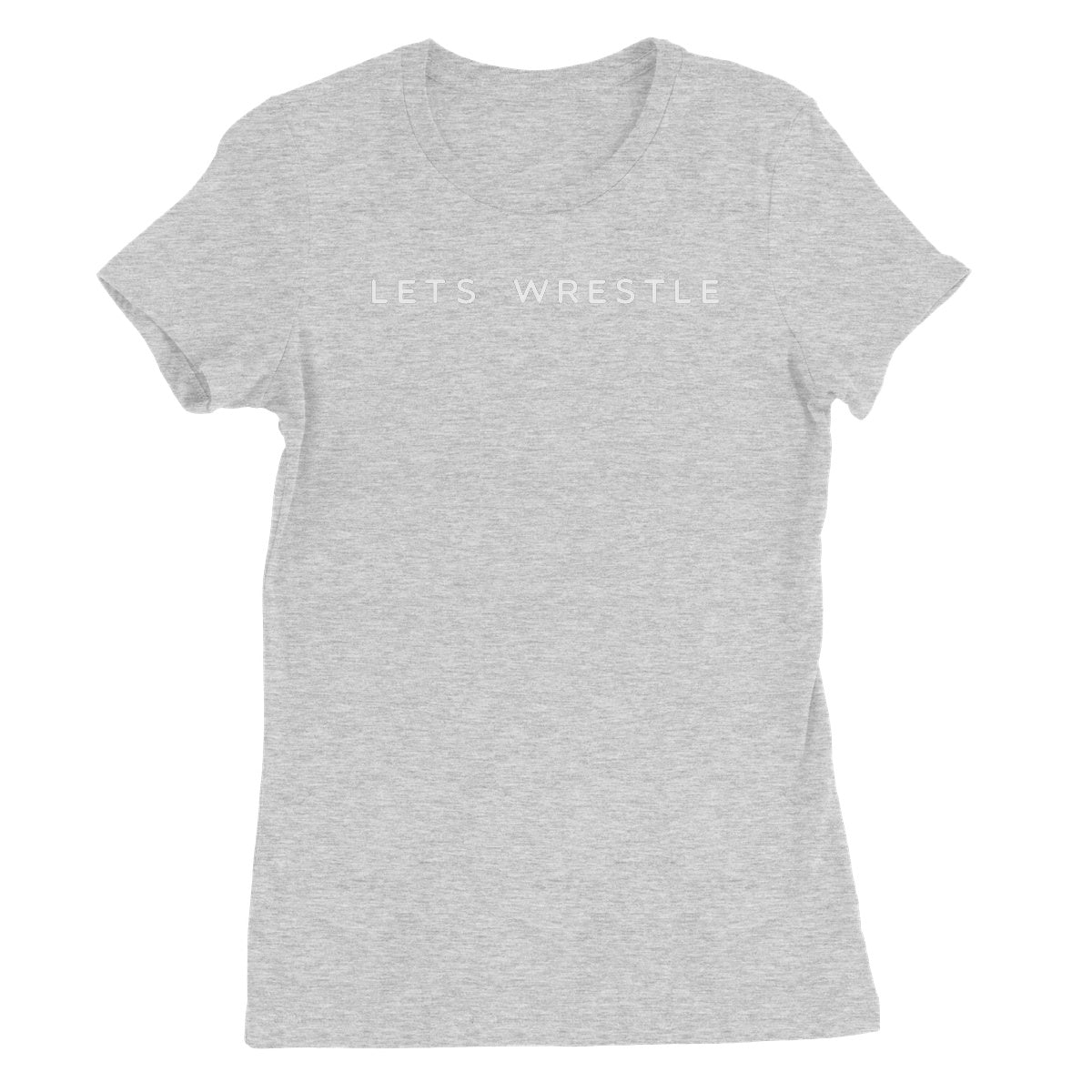 Let's Wrestle Logo Women's Short Sleeve T-Shirt