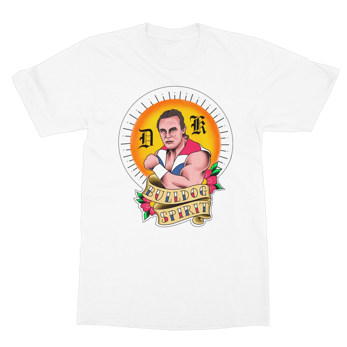 Dynamite Kid "Bulldog Spirit" Softstyle T-Shirt