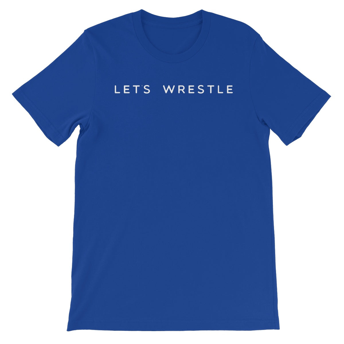 Let's Wrestle Logo Unisex Short Sleeve T-Shirt