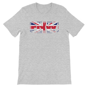 Fight! Nation Wrestling UK Logo Unisex Short Sleeve T-Shirt