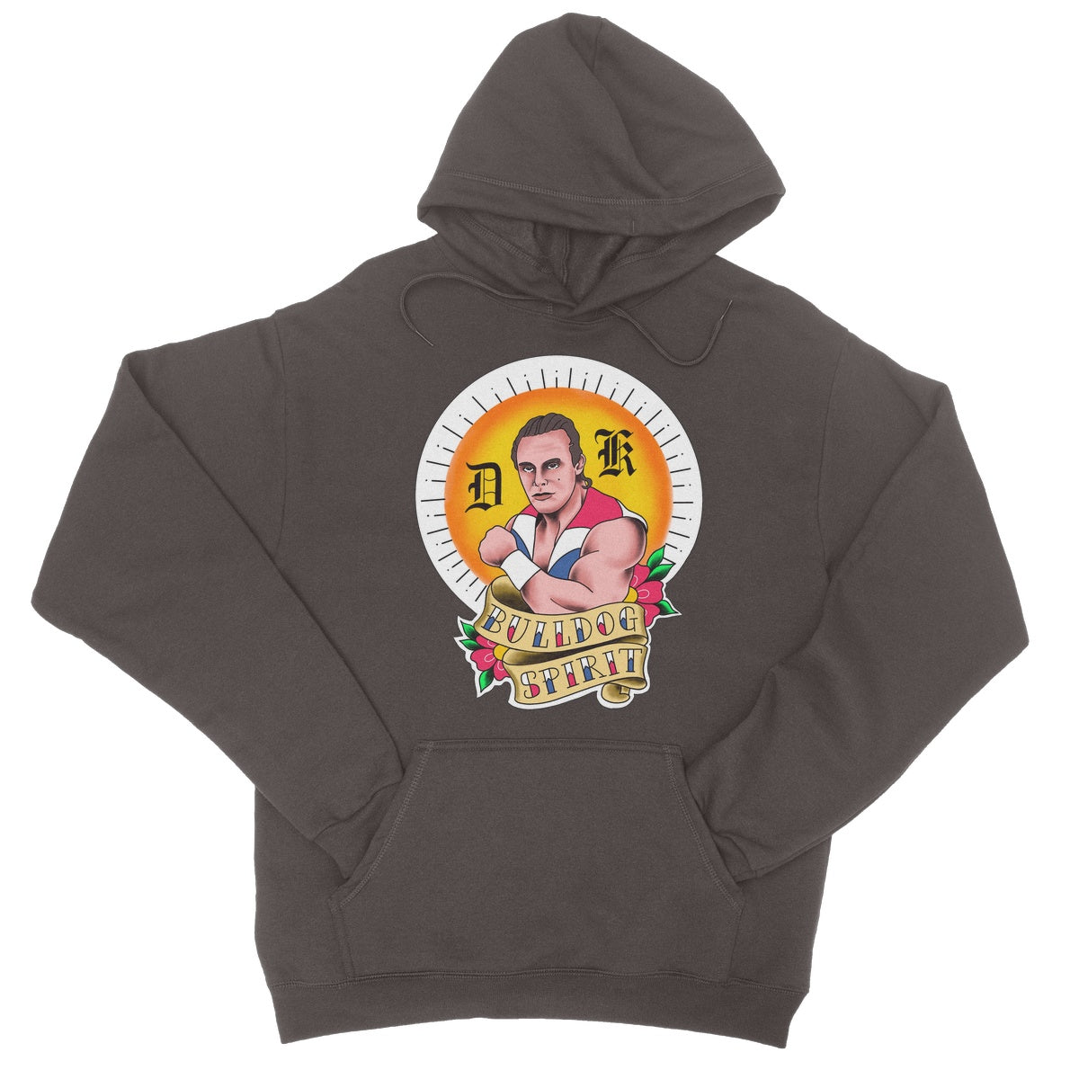 Dynamite Kid "Bulldog Spirit" College Hoodie