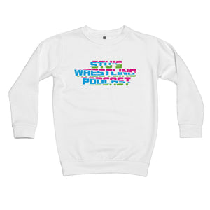Stu's Wrestling Podcast Logo Kids Sweatshirt