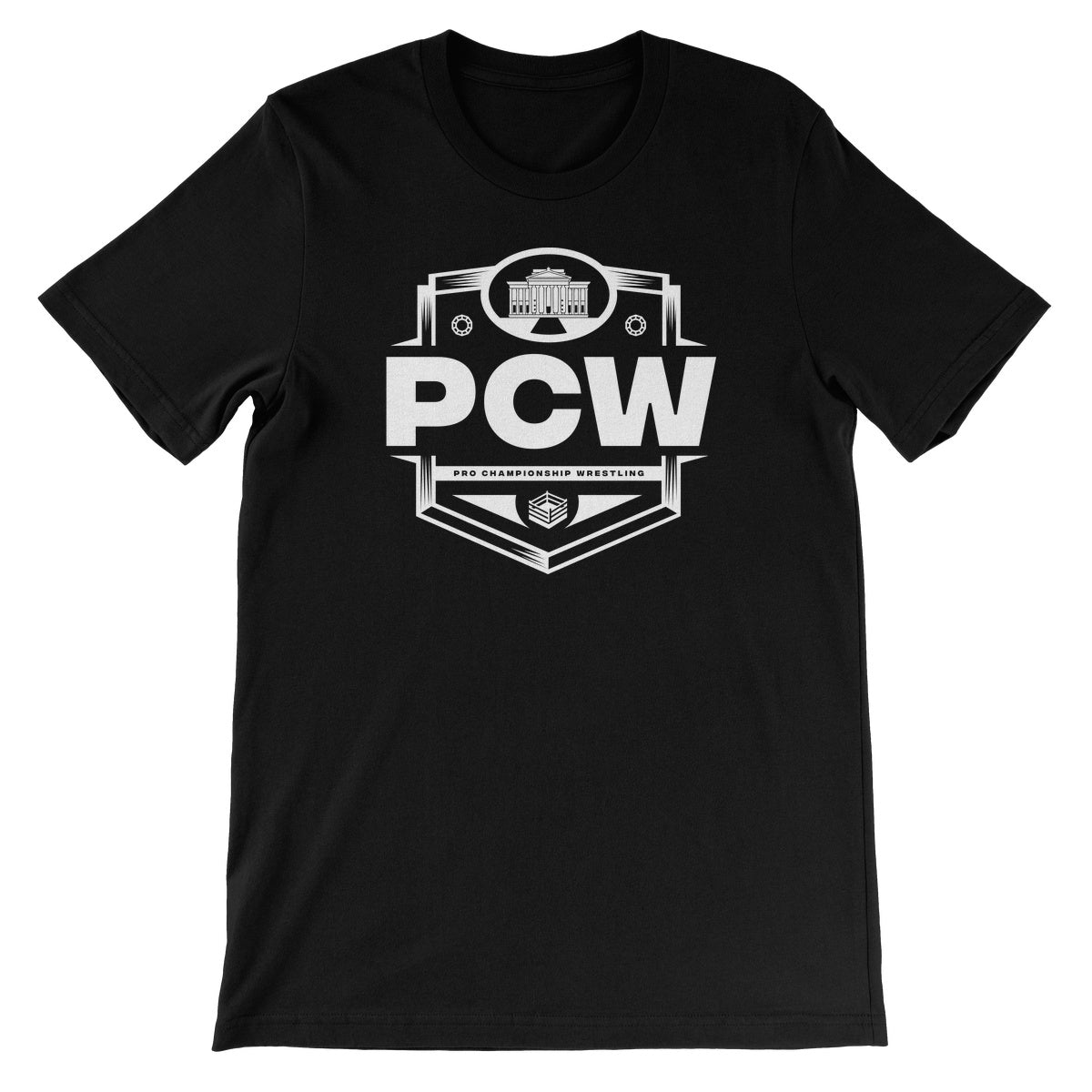 PCW UK Logo White Unisex Short Sleeve T-Shirt