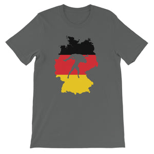 Let's Wrestle Germany Wrestling Unisex Short Sleeve T-Shirt