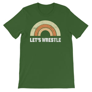Let's Wrestle Vibe Unisex Short Sleeve T-Shirt