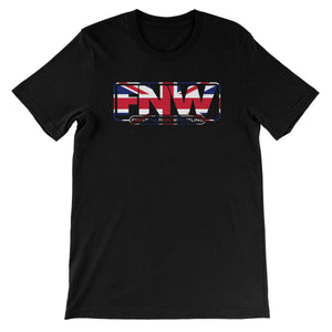 Fight! Nation Wrestling UK Logo Unisex Short Sleeve T-Shirt