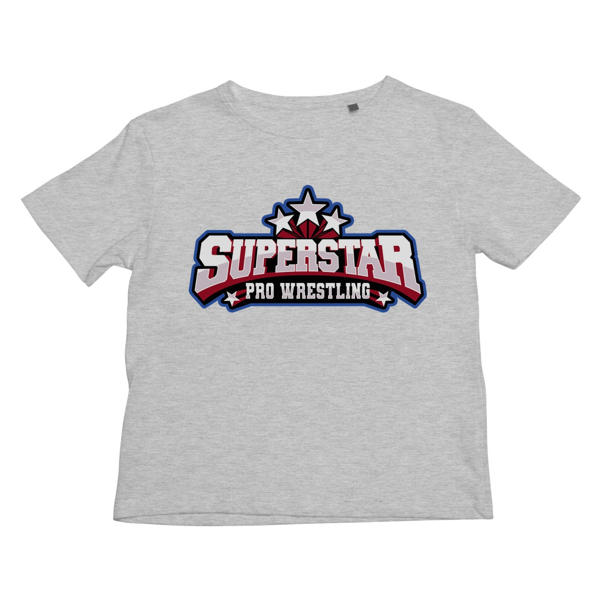 Superstar Pro Wrestling Logo Kids T-Shirt
