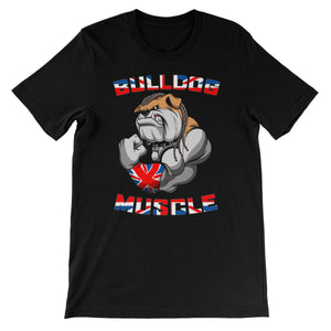 British Bulldog Bulldog Muscle Unisex Short Sleeve T-Shirt