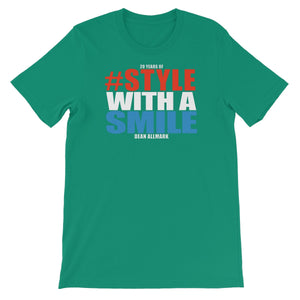 Dean Allmark #StyleWithASmile Unisex Short Sleeve T-Shirt