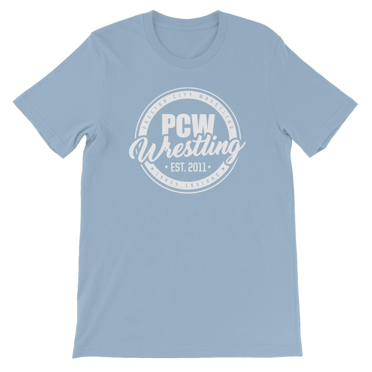 PCW UK White Roundel Logo Unisex Short Sleeve T-Shirt