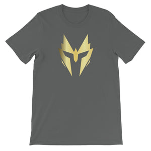 Warrior Wrestling Mask Unisex Short Sleeve T-Shirt