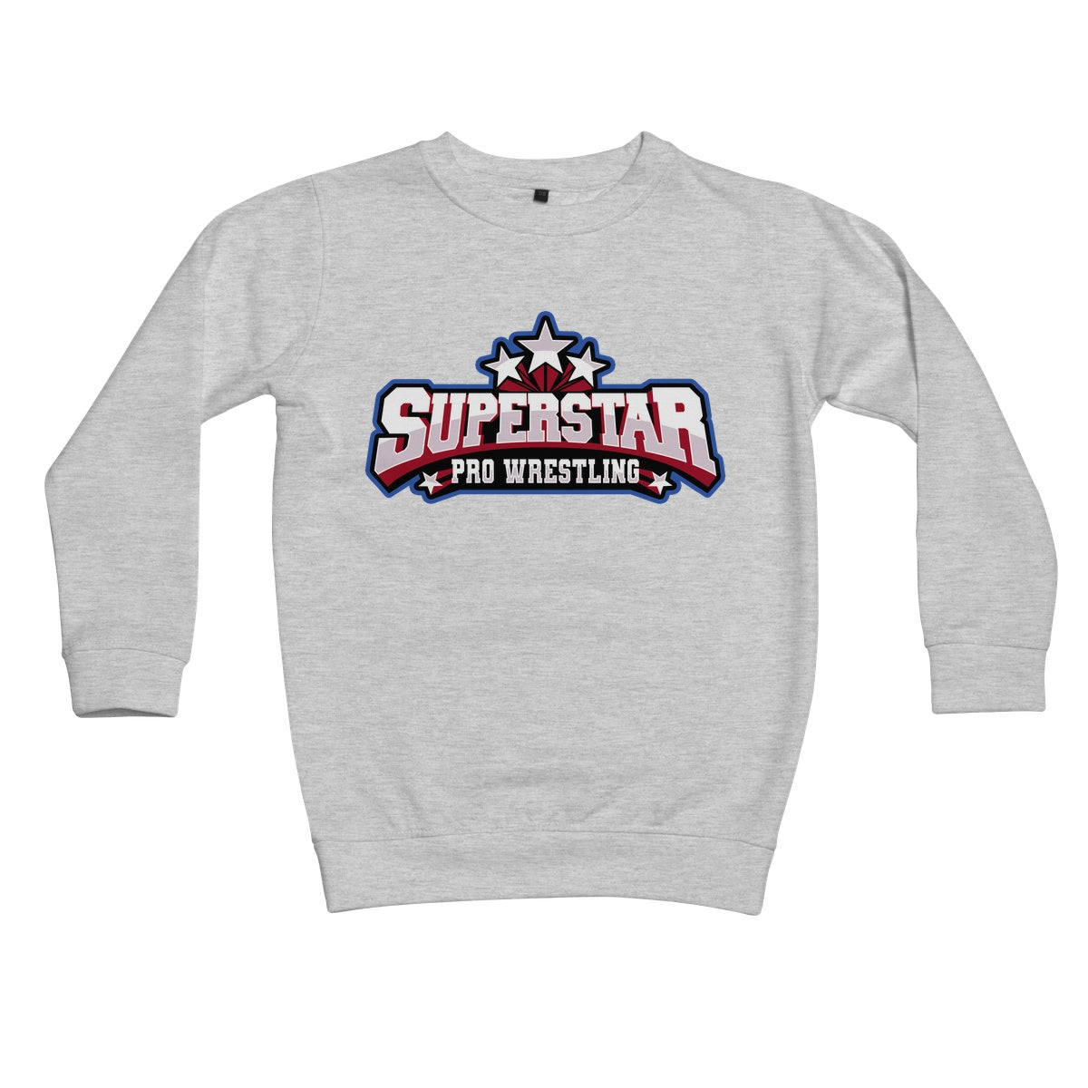 Superstar Pro Wrestling Logo Kids Sweatshirt
