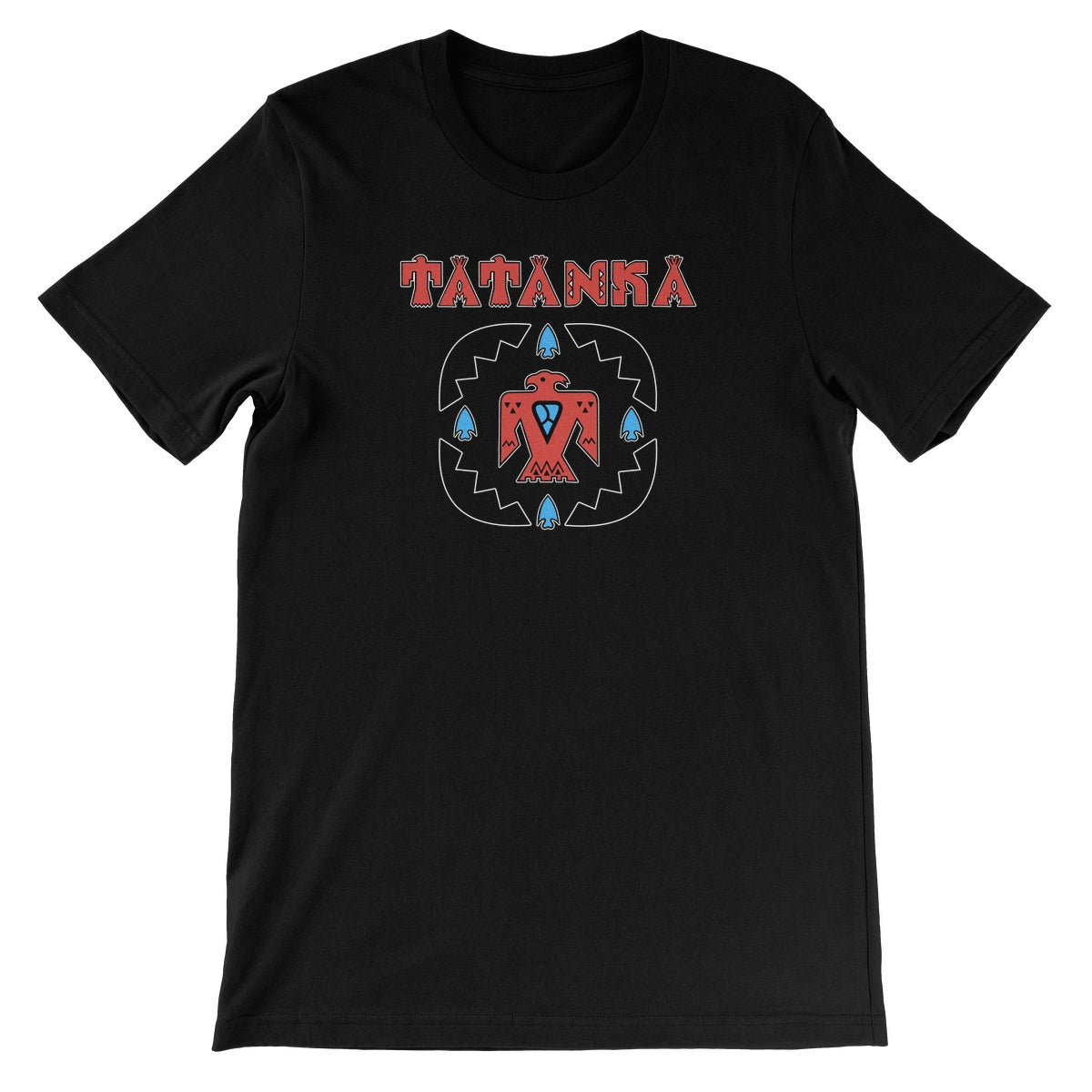 Tatanka Blackbird (Black) Unisex Short Sleeve T-Shirt