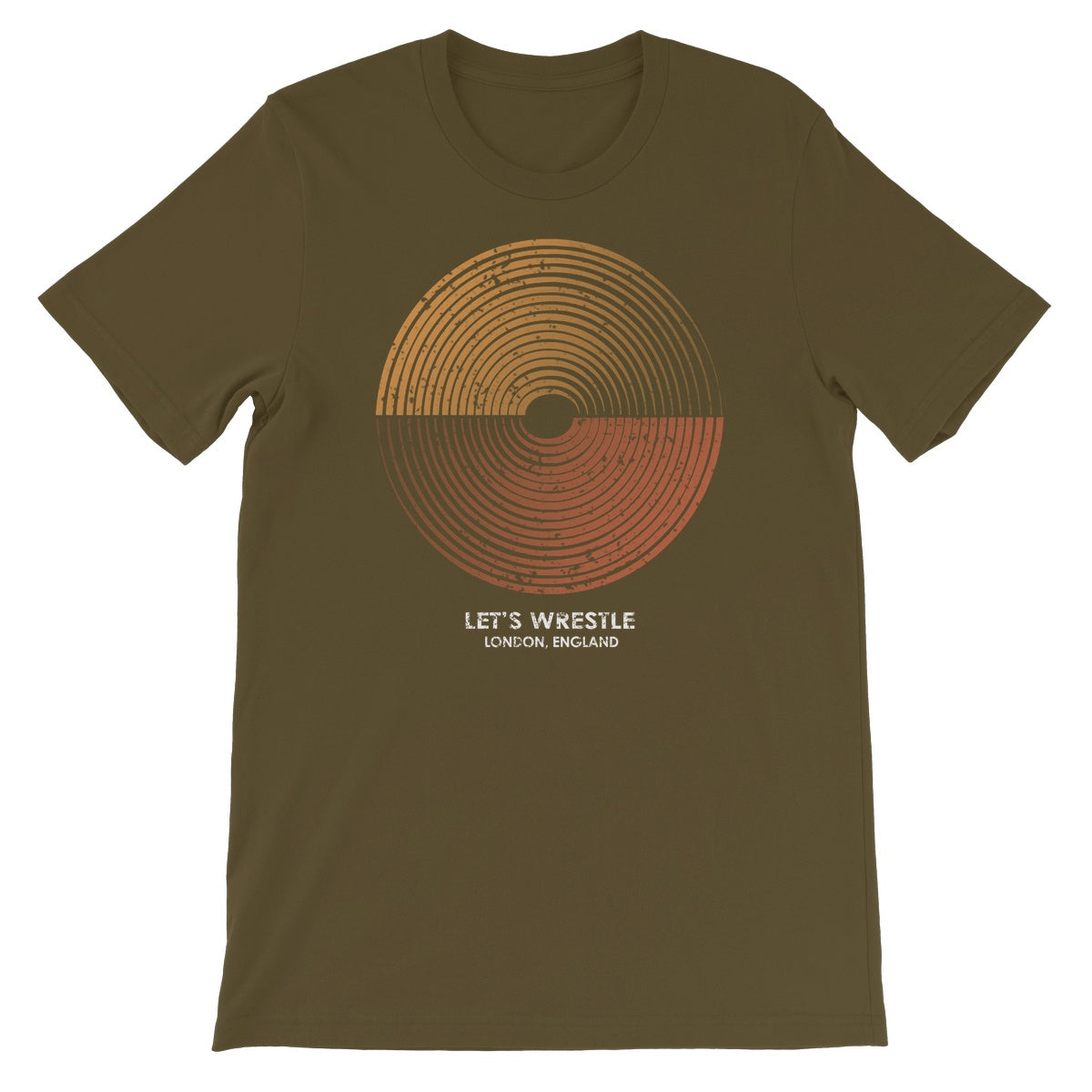 Let's Wrestle UK Full Circle Unisex Short Sleeve T-Shirt