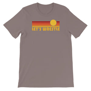 Let's Wrestle Sunrise Unisex Short Sleeve T-Shirt
