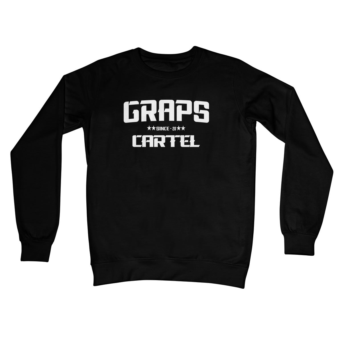 GRAPS - Cartel White Crew Neck Sweatshirt