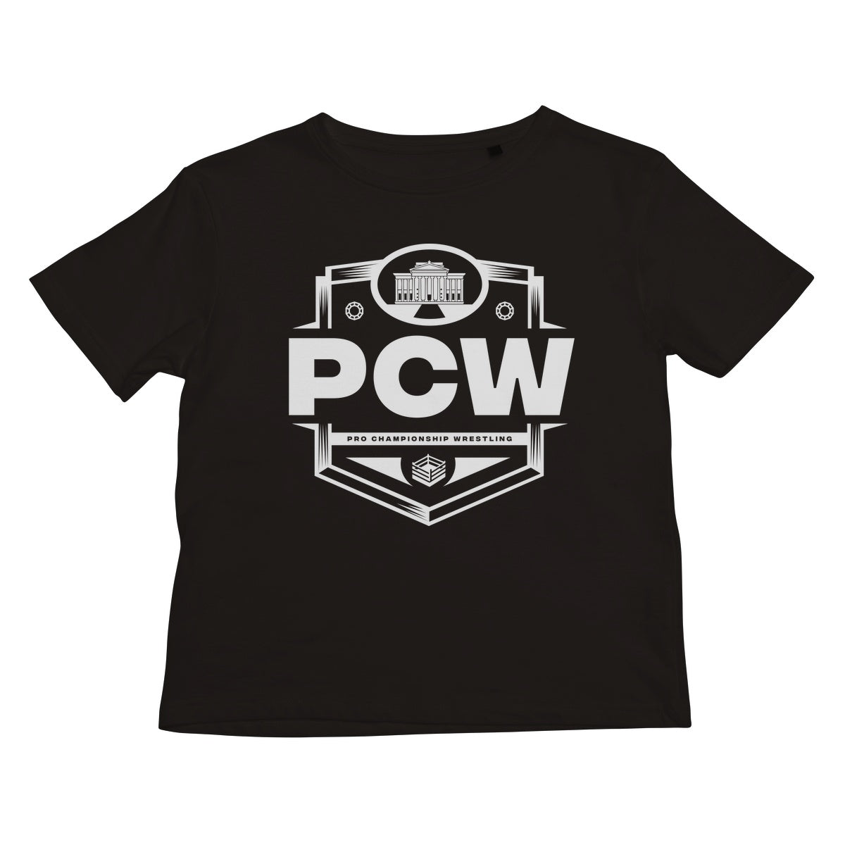 PCW UK Logo White Kids T-Shirt