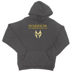 Warrior Wrestling Logo College Hoodie