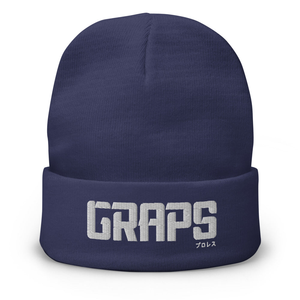 GRAPS Logo Embroidered Beanie