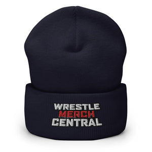 Wrestle Merch Central Logo Cuffed Beanie