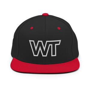 Wrestling Travel Logo Snapback Hat