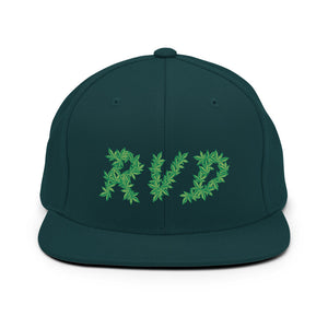 RVD Weed Logo Snapback Hat
