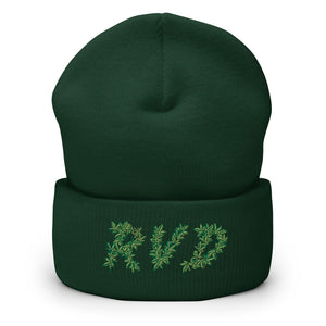 RVD Weed Logo Cuffed Beanie