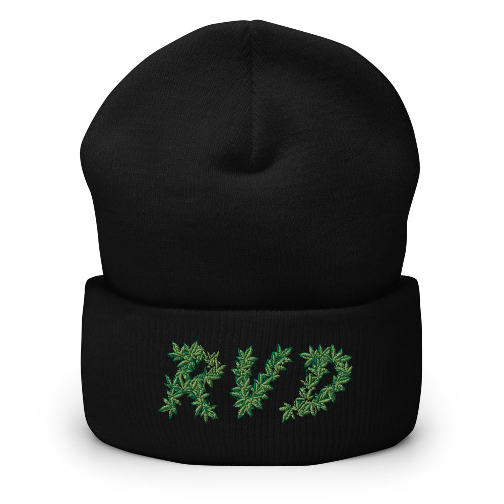 RVD Weed Logo Cuffed Beanie